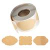 1.2x2inch Blank Kraft Paper Baking Seal Sticker Handmade