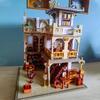 Street View Series City European Book House Building Blocks Creative Expert BookStore Bricks Model Toys For Boy Xmas Gifts MOC