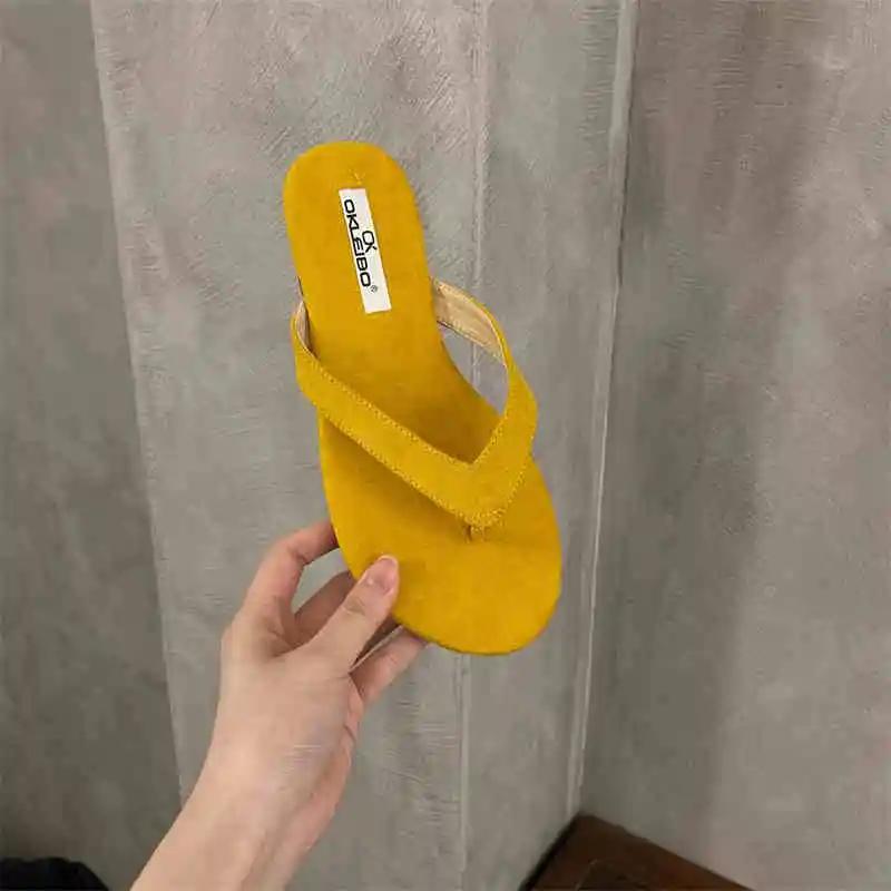Fashion New 2025 Summer Casaul Women Clip Toe Slippers Ladies Comfort Outdoor Beach Vacation Flats Slides Flip Flop