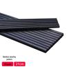 Huì Huáng DSZY-16 Essstäbchen aus schwarzem Bambusgeflecht und Aluminium