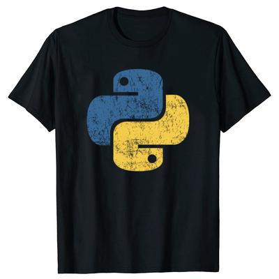 Stolz Python Entwickler Geek Baumwolle T-Shirts Computer Software Programm Ingenieur Männlich Harajuku Oberteile T-Shirt Rundhals Herren Kleidung
