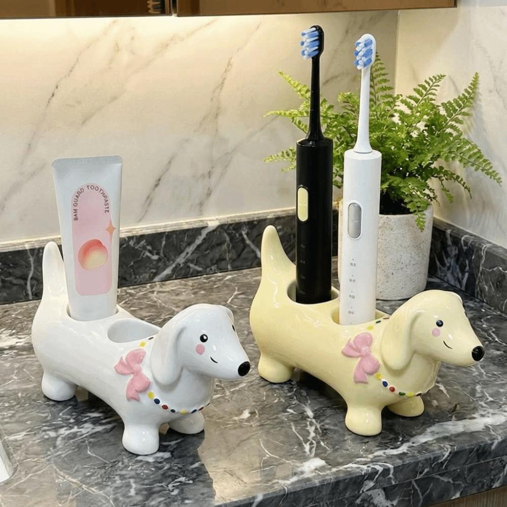 2 Slot Toothbrush Storage Rack Creative Electric Toothbrush Stand Home Decor