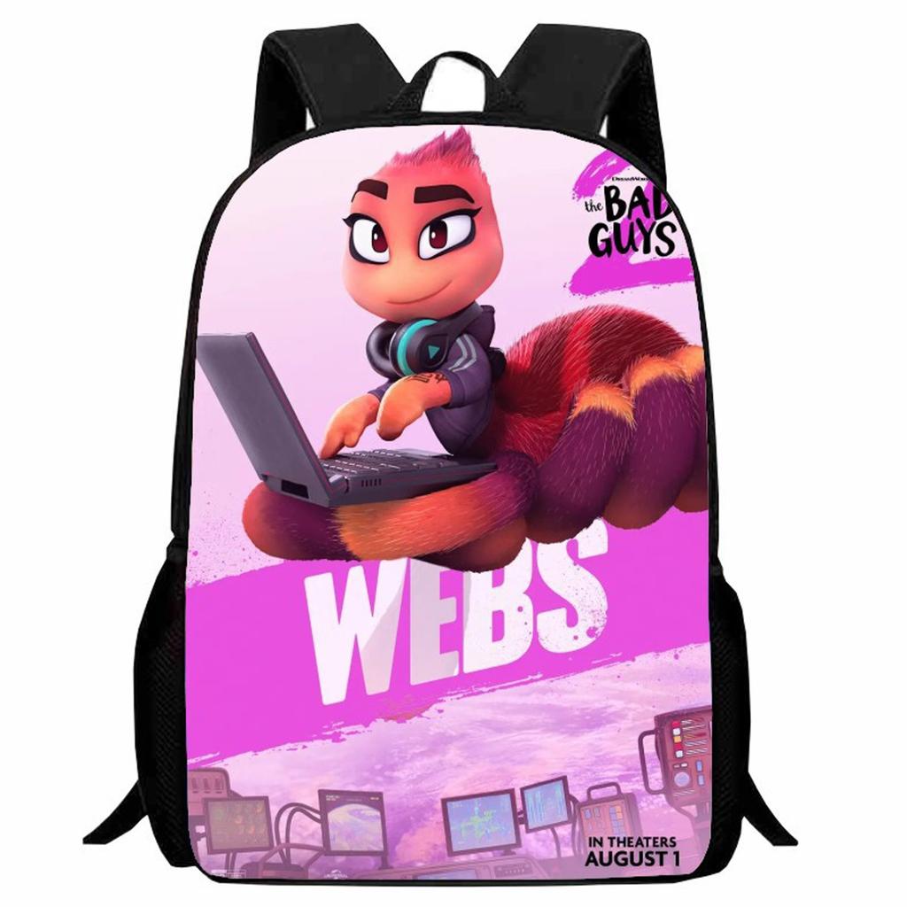 Potištěný batoh pro studenty