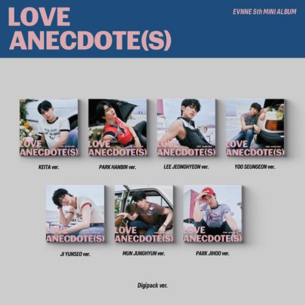 (DIGIPACK ver.) EVNNE [LOVE ANECDOTE(S)] 5th Mini Album