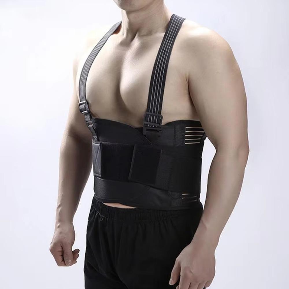 Breathable Work Back Brace Lower Back Support Posture Corrector New Elastic Back Brace Sports
