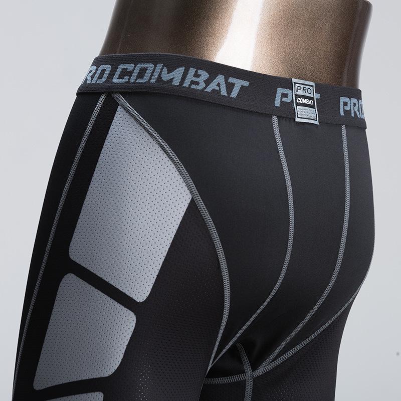 Men's Quick-Dry Sports Tights for Running, Cycling, and Training