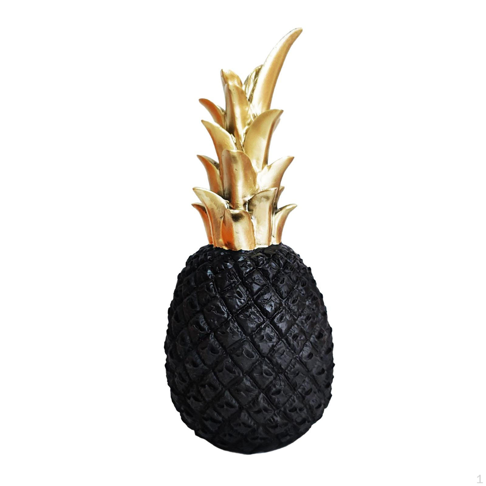 

Фигурка ананаса для декора дома и офиса black S
