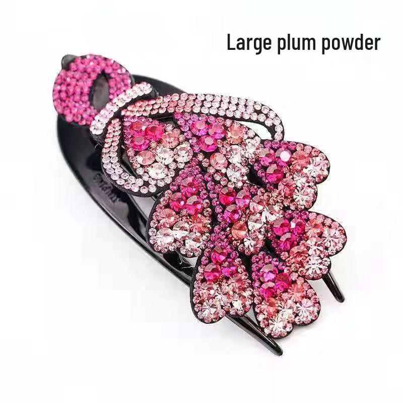 

Корейская Мода Заколка для Волос: Большой чешский страз «Утиный клюв» для прически «пучок», банкета или выпускного бала