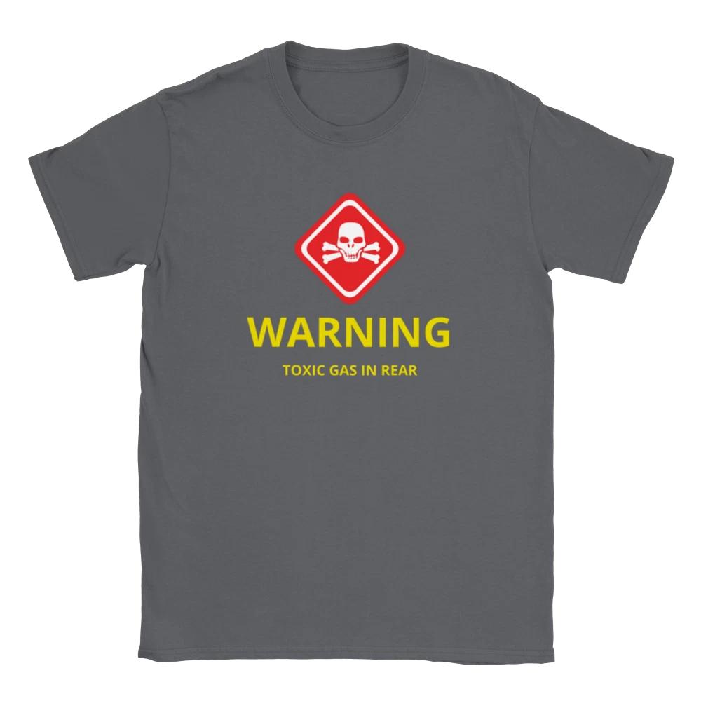 Warning Toxic Gas In Rear T-shirt XXXL