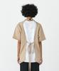 Wokeuwokeu Round Apron Shirt (Beige)