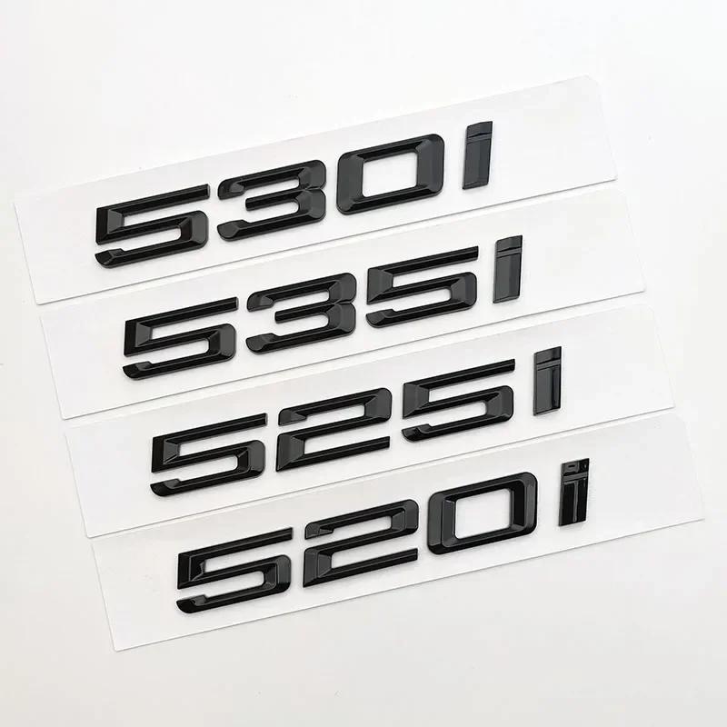 AAAOK1 Car Styling 520i 525i 528i 535i 540i 545i 530i 3D Car Body Fender Rear Trunk Badges Emblems Decals For BMW E60 E34 F10 G30 E39