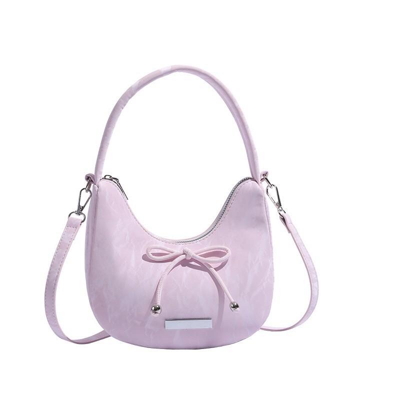 

Niche design bow shoulder armpit bag new fashion casual versatile portable messenger bag