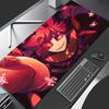 Red Anime Extended Desk Mat Laptop Cute H-hazbin XXL Hotel Mouse Pads PC Gamer Cabinet Mousepad A-alastor Non Slip Keyboard Rug