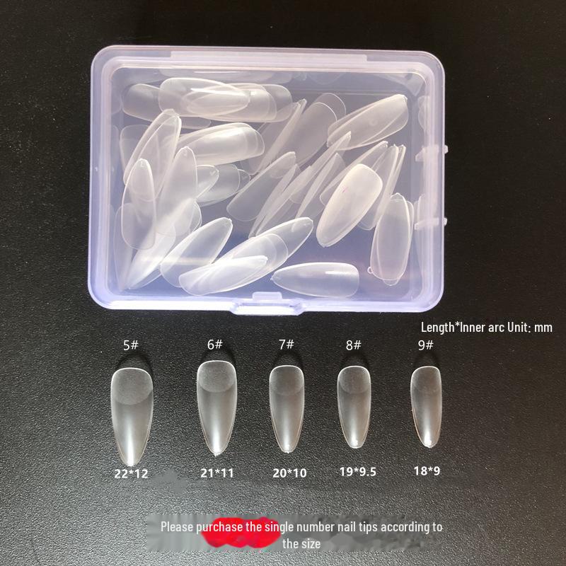 

Матовые ультратонкие накладные ногти без следов с дополнительными сменными накладками, двойного назначения, полировка не требуется