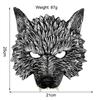 Soft Foam 3D Realistic Wolf Mask Halloween Costume Party Cosplay Role Play Prop