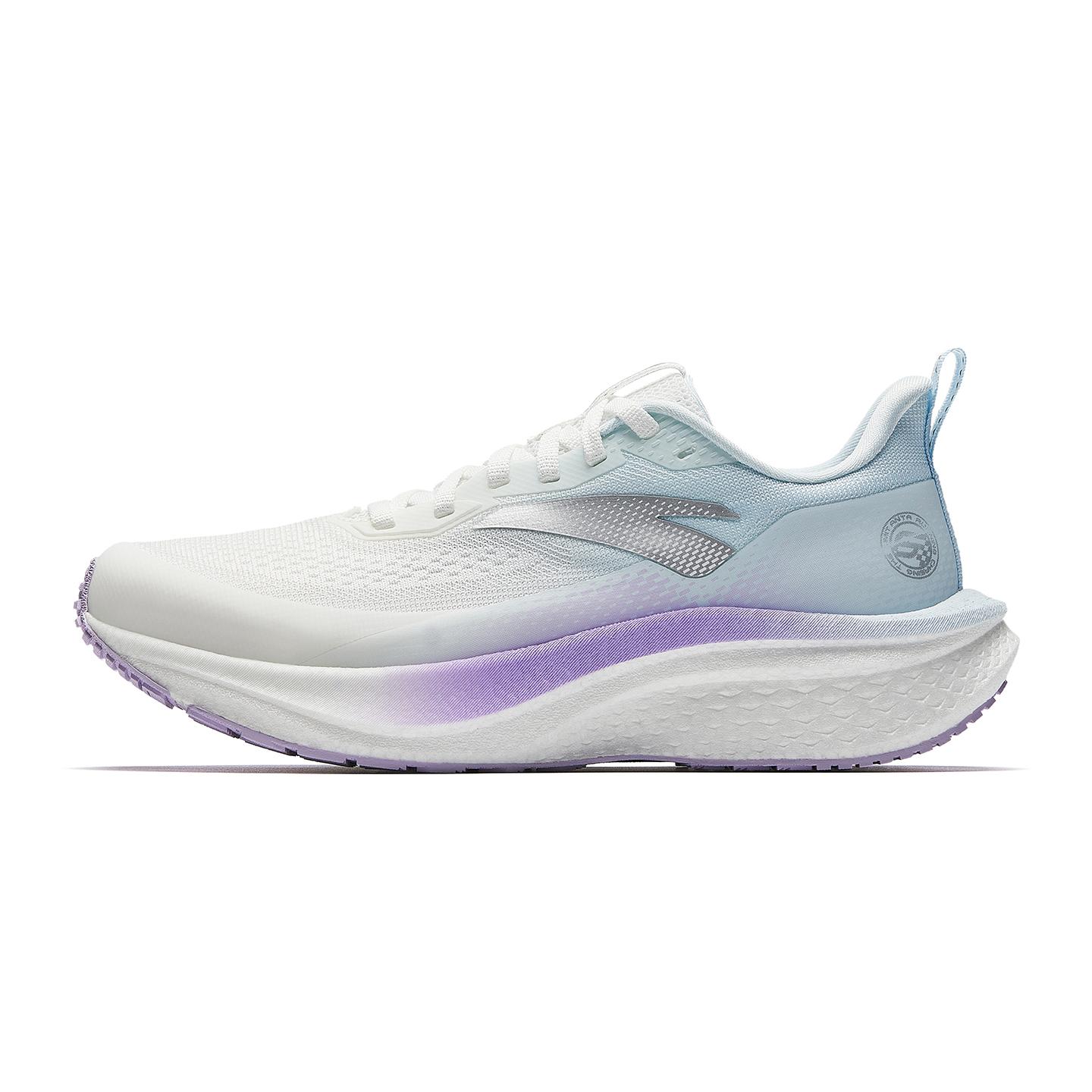 

Anta Mach 6SE 3D Imitation Nail Sole Lightweight Comfortable Breathable Low-Top Running Shoes Kids sneaker White Blue Purple 122625582-6 38