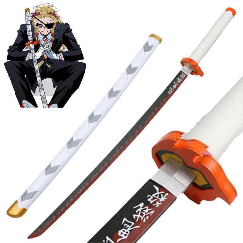 Cosplay Satoman Tanjiro Sword 41inch Anime Wood 104cm Katana Toy Model