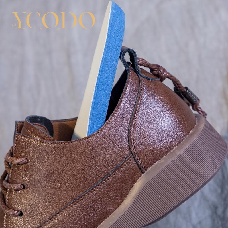 Spring Fall Flat Large Leather Student Shoes Girl Loafers