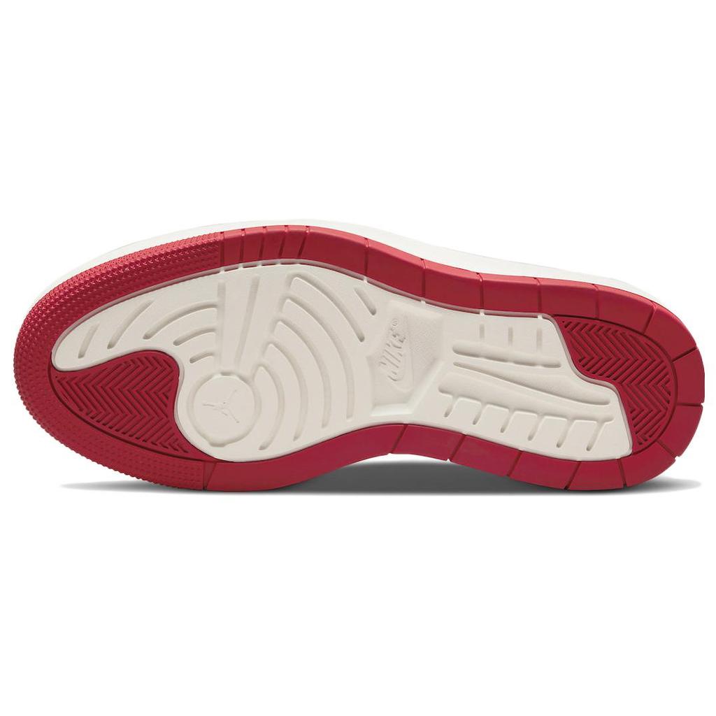 New JORDAN 1 Elevate Low Dark Grey Varsity Red Women's DH7004-006