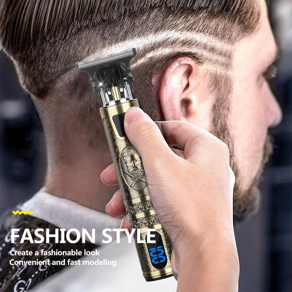 2023 Electric Hair Clipper Hair Trimmer For Men Rechargeable Electric Shaver Barber Hair Cutting Machine For Men Hair Cut