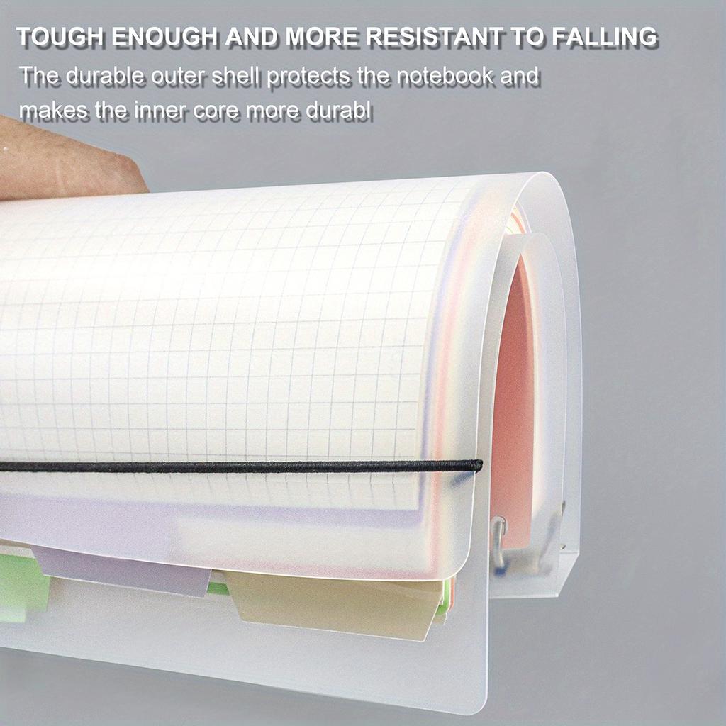 A4/B5/A5 Loose Leaf Refill Binder Notebook Blank/Line/Grid/Cornell Replacable Metal Ring Office&School Supplies Stationery