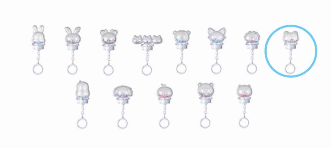 [USED] Seventeen (SEVENTEEN) Penlight Parts Keyring - DEPALLY
