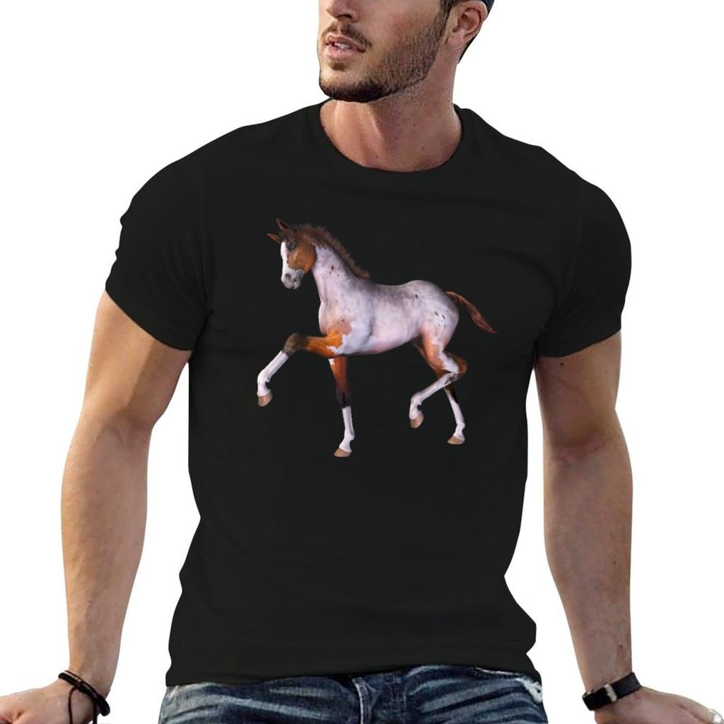 The Little Foal Tshirt Sports Casual Short Sleeve Cotton Tee