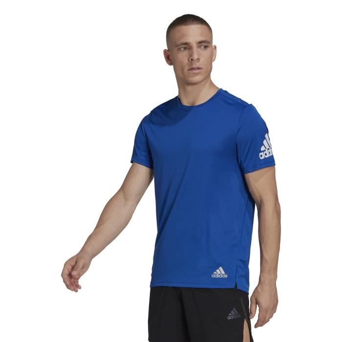 Maillot De Course - Adidas - Run - Bleu Royal - XS - AEROREADY