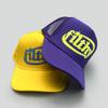 Color Block Filthy Letters Baseball Hats New Unisex Sunshade Color Block Breathable Personal Versatile Mesh Fashion Trucker Caps