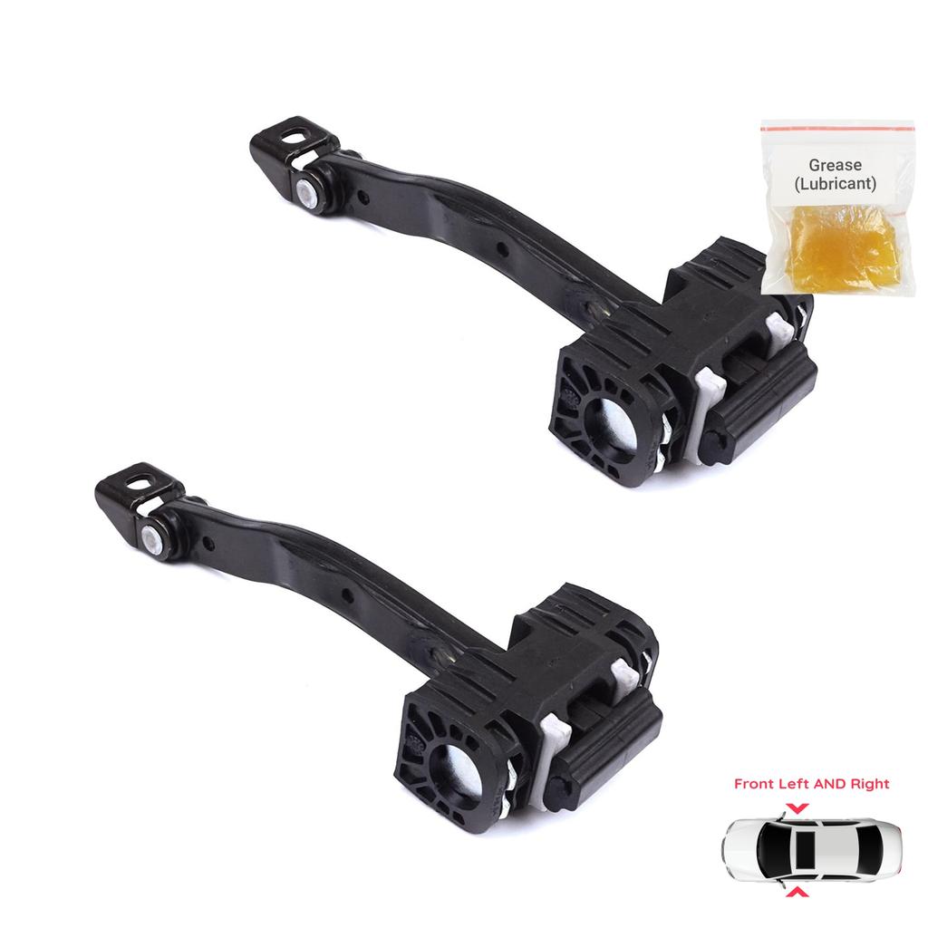 EDP1400-1 2 Pieces Front Door Stop Check Assy Limiter Strap for BMW 5 Series F10 F11 F18 LCI 2009-2017 51217182005  