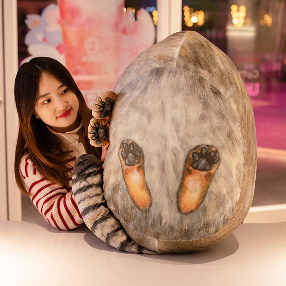 Pisică Pallas Realistă Imprimată 3D Chat manul Jucării de Pluș Pisici de Stepă Umplute Perna Drăgălașă Decor de Cameră Cadouri de Ziua de Naștere pentru Copii