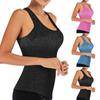 Fashion Women Cute Hollow Out Yoga Workout Shirts Activewear Sexy Sport Tank Top