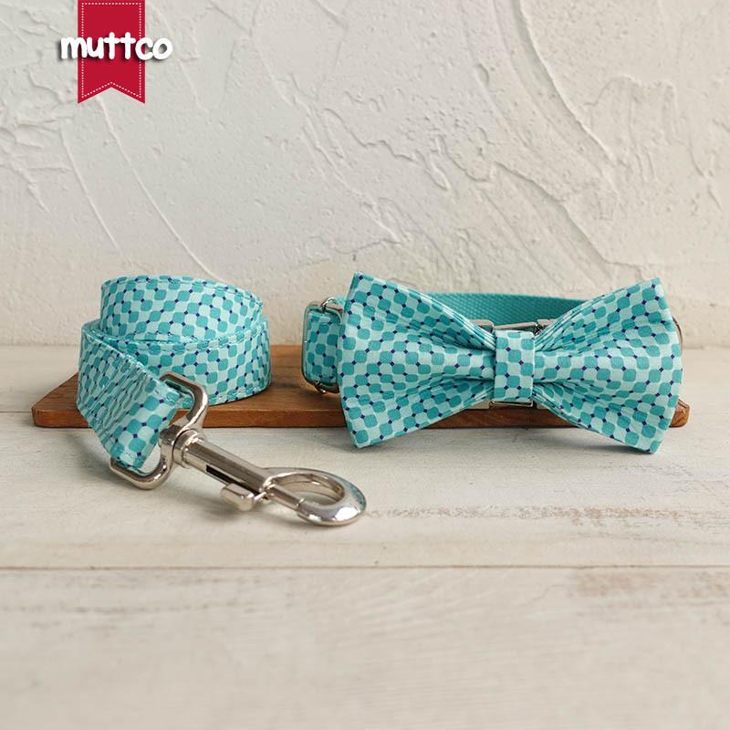 MUTTCO Новый набор ошейника-галстука и поводка для питомца, UDC-132 Extra Large
