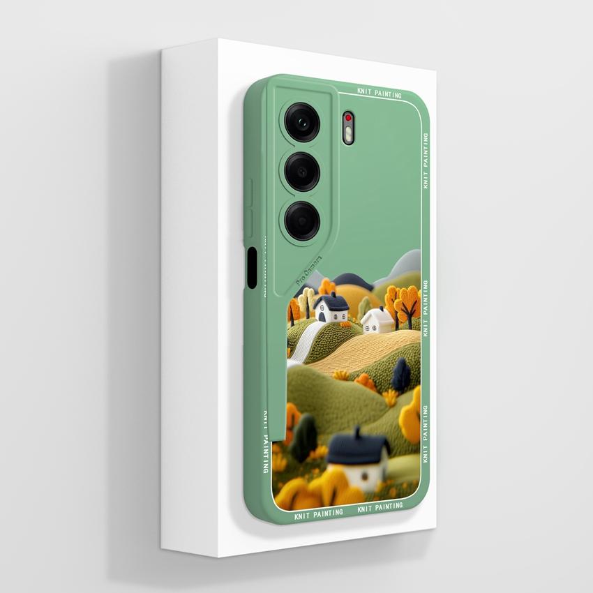 For Tecno Camon 40 30 20 Pro Premier Phone Case Beautiful Planet Pattern Soft Liquid Silicone High Quality Anti Slip Protective Shell For Tecno Casing