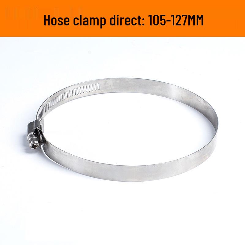 Zacisk do węża i rury ze stali nierdzewnej 201 do wody, okapu kuchennego, pralki, rury gazowej