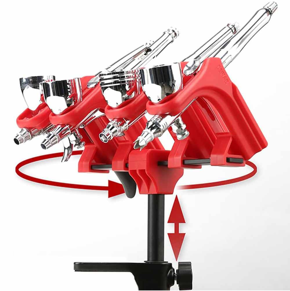 DSPIAE PT-AR-01 PT-AR-02 PT-AR-03 Quick Pull Spray Pen Holder Allows for Free Adjustment and Stable Storage 360 Degree Rotation