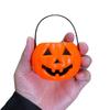 6PCS Set 6cm Size Halloween Pumpkin Jar With Lid Pumpkin Lantern  Home Decoration