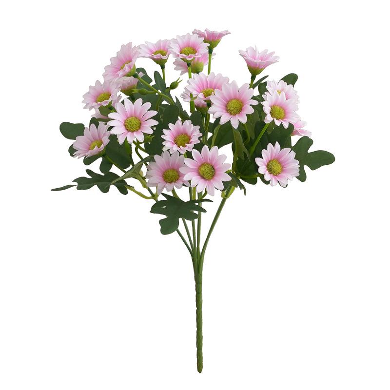21 Heads Artificialflower Autumn Silk Daisy Bouquet Decor Vase Home Wedding Decor Household Products Holiday Party DIY Gift Box