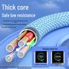 High-Quality 66W Braided Data Cable for Apple, Huawei, Xiaomi - 15PD20W Fast Charging Compatible