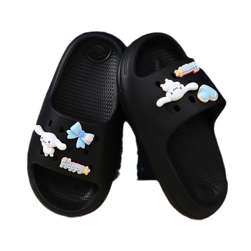 Comfortable Eva Cartoon Style Girls Indoor Slippers Non-slip Soft Sole For All Seasons