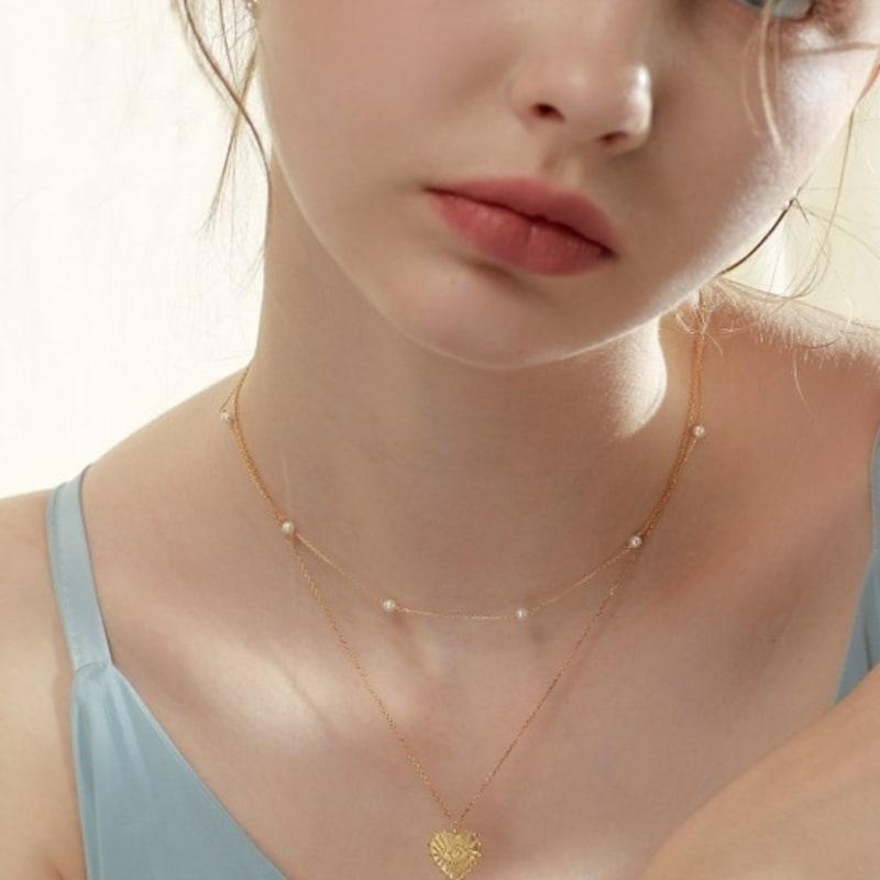 

TATIANA MONO PEARL NECKLACE Gold plated