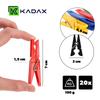 KADAX Clothespins Clips for Laundry Underwear Clothes 20pcs Plastic Colorful