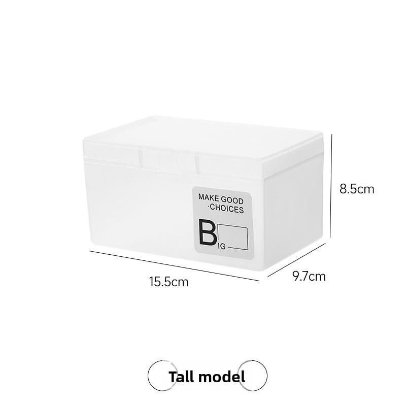 Tischstaubdichte Einschublade mit Deckel für kleine Gegenstände Tragbare Aufbewahrungsbox