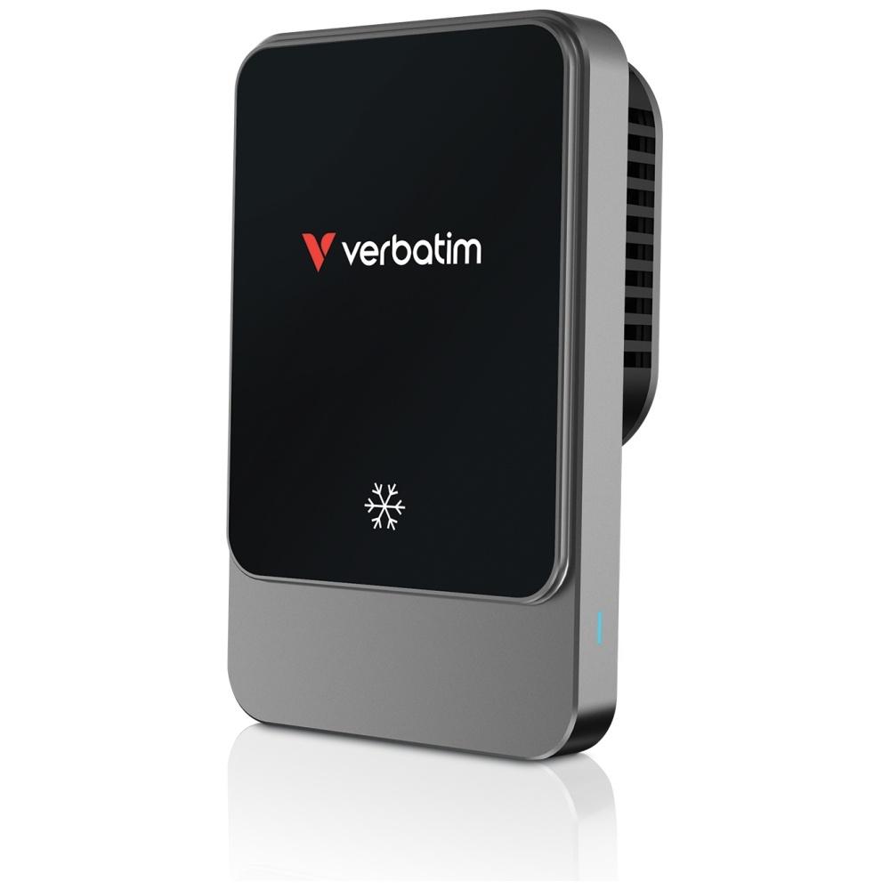 Verbatim Ładowarka Samochodowa N Drive   15W Rgb Cnd-03 Czarny Srebrny/Black Silver 31862