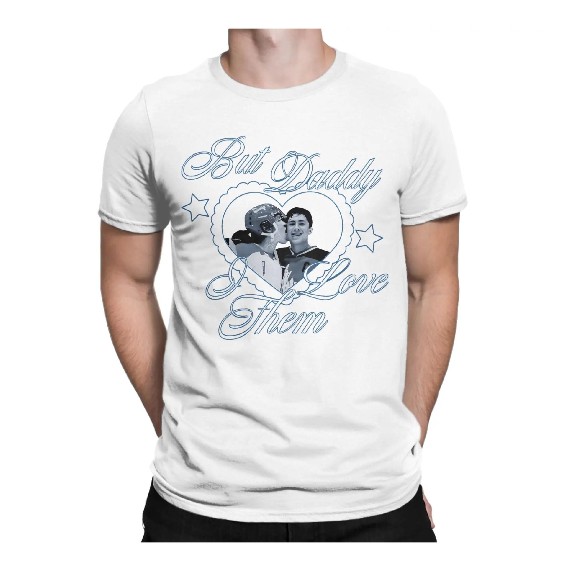 

Men But Daddy I Love Them Ilya Shane T Shirts Heated Rivalry Cotton Clothing Short Sleeve Round Neck Tees Gift Idea T-Shirts S чёрный