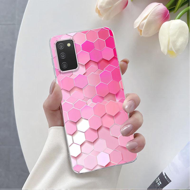 For Samsung A41 A21s A11 Case Luxury Phone Case For Samsung Galaxy A41 A21S Marble Flower Clear Soft Silicone Protective Cover