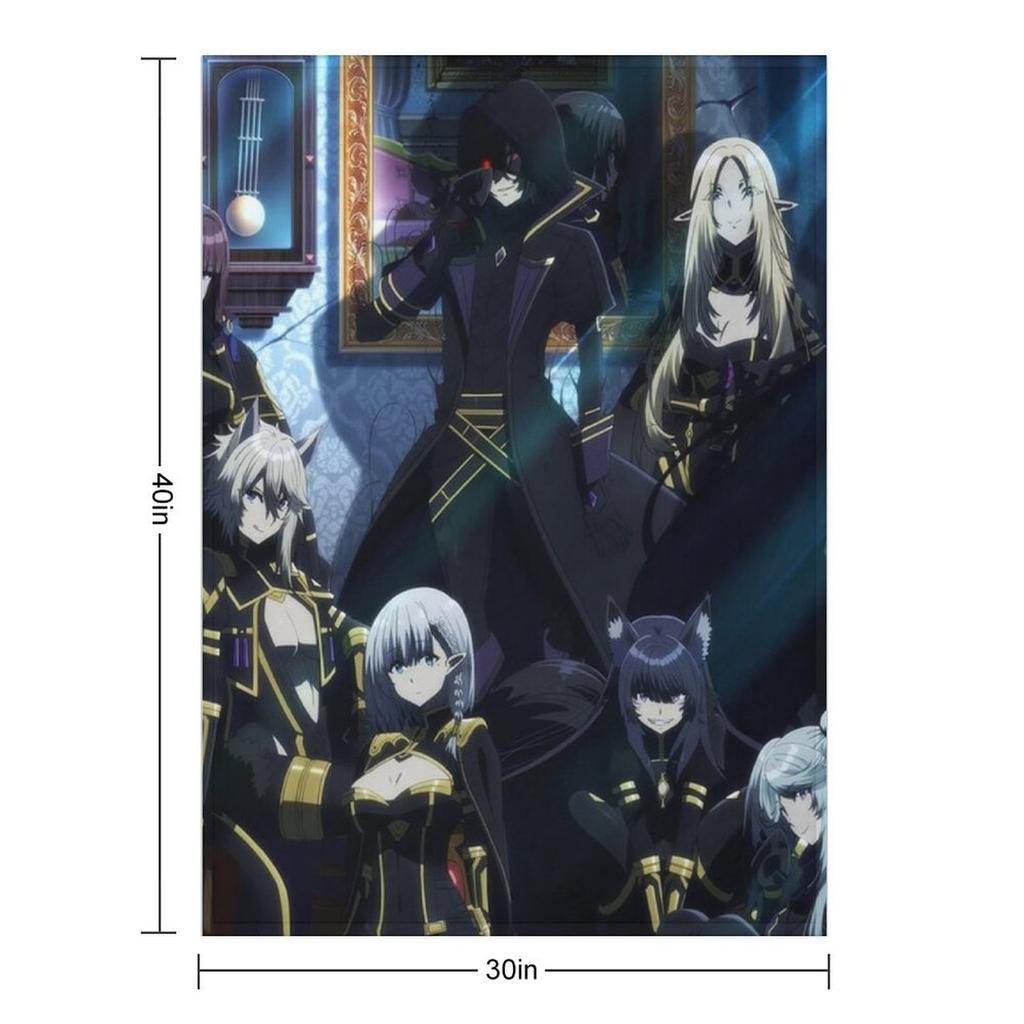 eminence in shadow anime Throw Blanket Softest Plaid Beautifuls Blankets For Sofas Blankets