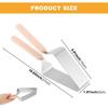Multi-Purpose Triangular Stainless Steel Cake Slicer Dessert Shop Cutter Fudge Slicing Easy Clean Birthday Kitchen Baking Tools