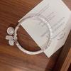 Vintage Silver-plated Fu Character Bracelet New Ethnic Gourd Bell Open Design Concept Bangle Auspicious Ruyi Tassel Jewelry Gift
