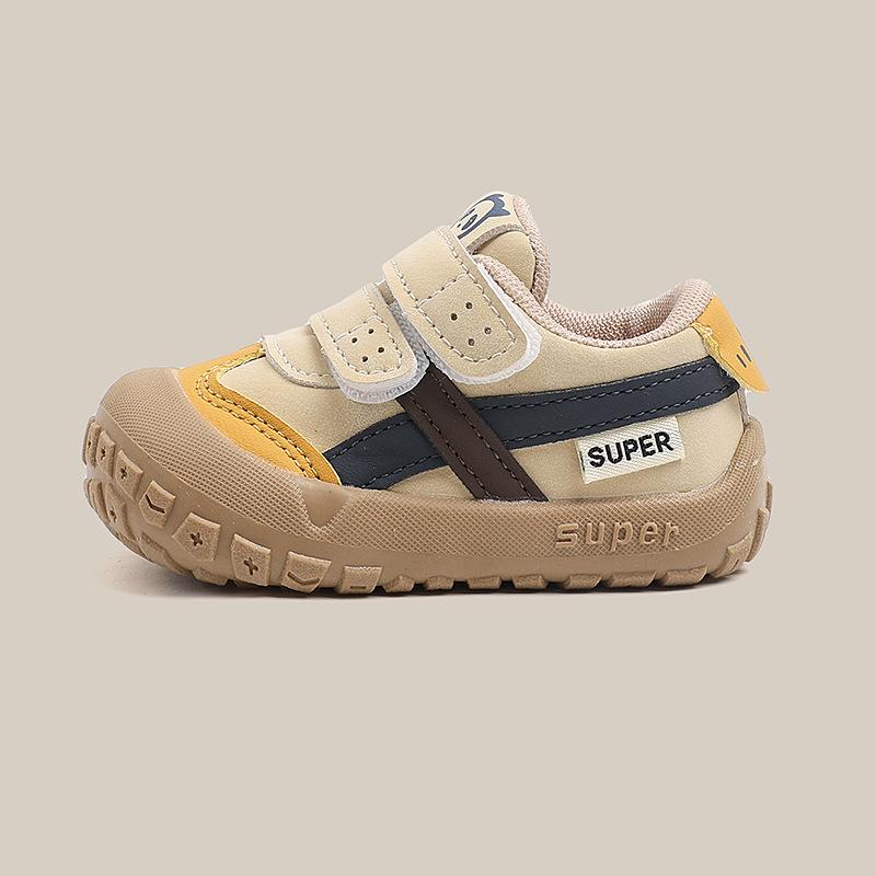 Walkers with Soft Soles, Children's Shoes, Boys' Casual Sports Shoes, Girls' Slip-on Waterproof Shoes